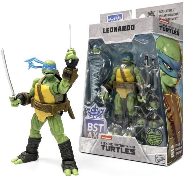 Teenage Mutant Ninja Turtles BST AXN Comic Heroes Leonardo - The Loyal Subjects/BST AXN (Teeange Mutant Ninja Turtles) action figure collectible - Main Image 4