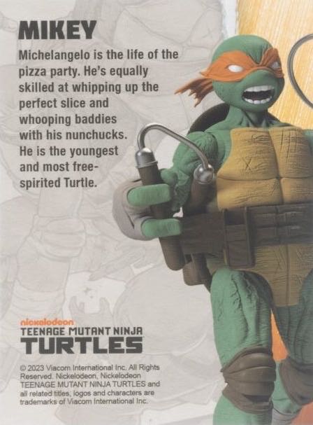 Teenage Mutant Ninja Turtles BST AXN Comic Heroes Michelangelo - The Loyal Subjects/BST AXN (Teeange Mutant Ninja Turtles) action figure collectible - Main Image 2
