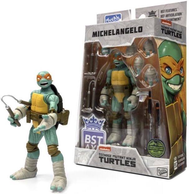 Teenage Mutant Ninja Turtles BST AXN Comic Heroes Michelangelo - The Loyal Subjects/BST AXN (Teeange Mutant Ninja Turtles) action figure collectible - Main Image 4