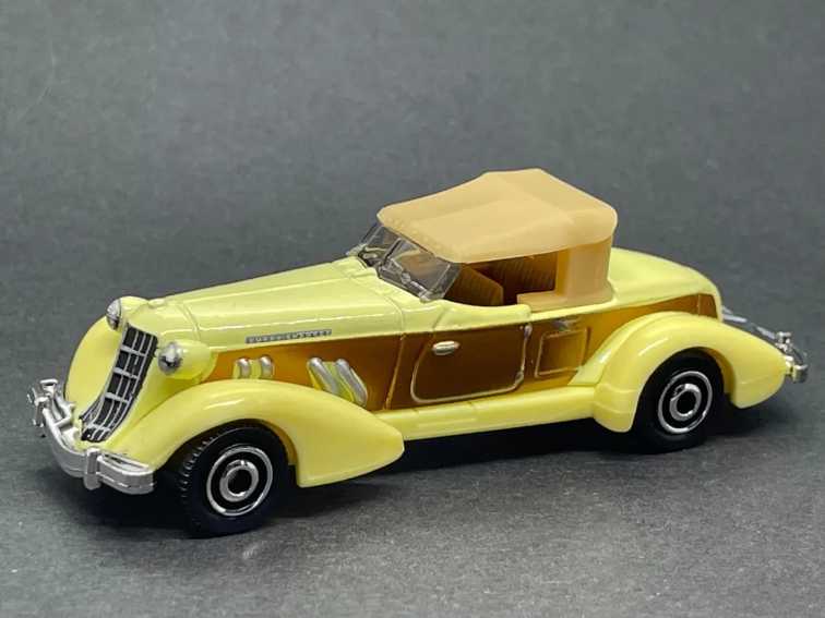 1936 Auburn Speedster 851 Indiana Jones - Matchbox (Matchbox) action figure collectible [Barcode 035995307827] - Main Image 3
