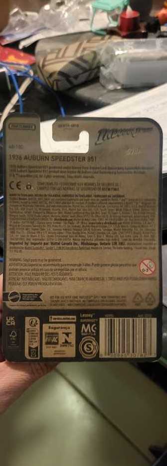 1936 Auburn Speedster 851 Indiana Jones - Matchbox (Matchbox) action figure collectible [Barcode 035995307827] - Main Image 4