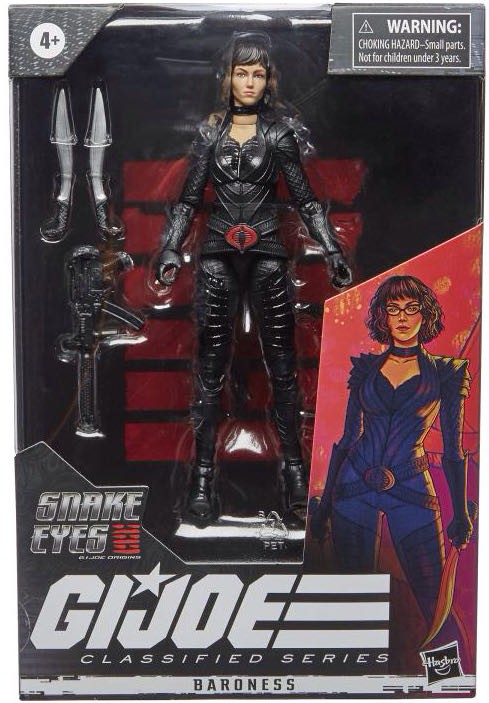 Snake Eyes: G.I. Joe Origins Classified Series Baroness - Hasbro (GI Joe Classified Series) action figure collectible - Main Image 1