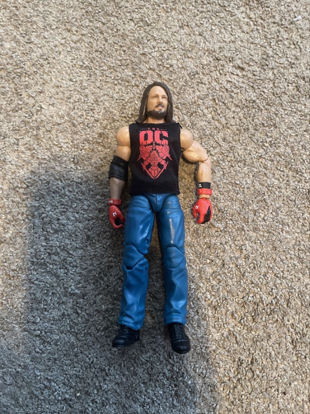 WWE - AJ Styles - Elite 38 - Mattell action figure collectible - Main Image 1