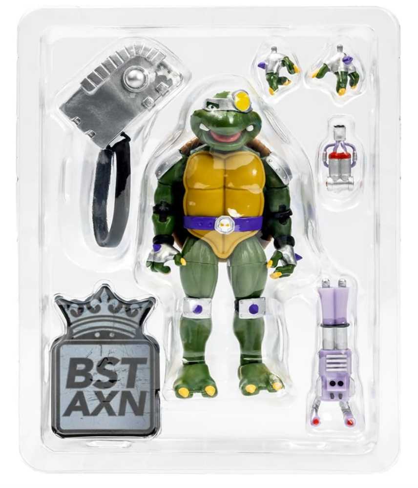 BST AXN-Slash (Animated) - The Loyal Subjects/ BST AXN (Teenage Mutant Ninja Turtles) action figure collectible [Barcode 850039772399] - Main Image 3