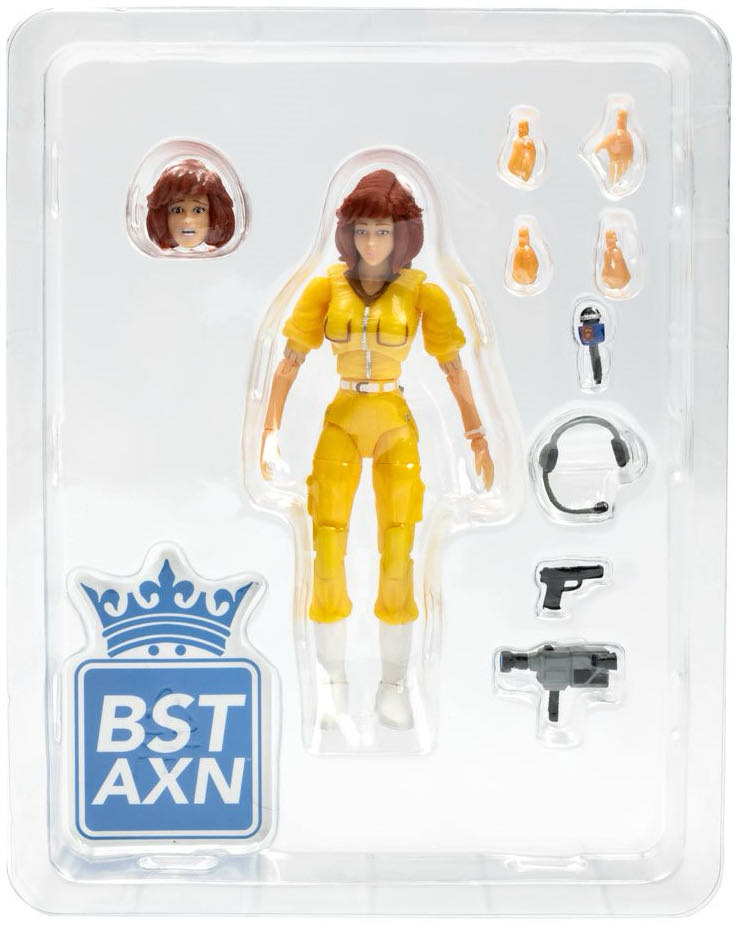 The Loyal Subjects - April O’Neil (Animated) - BST AXN / The Loyal Subjects (TMNT - Loyal Subjects 80’s) action figure collectible [Barcode 850039772429] - Main Image 4