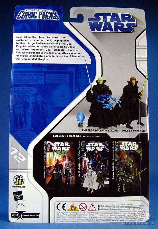 Star Wars: Luke Skywalker (Dark Empire II) - Hasbro (Star Wars: Comic Packs) action figure collectible - Main Image 4