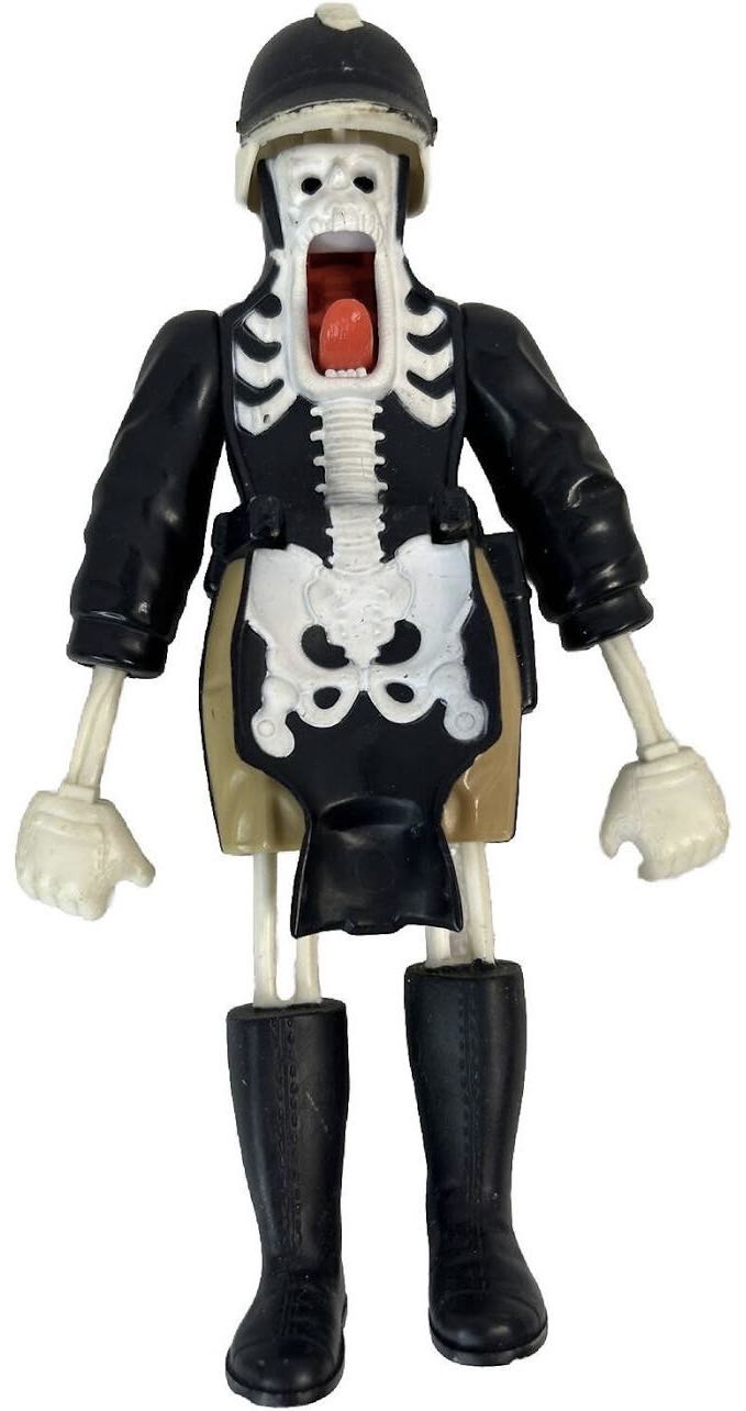 Real Ghostbusters - X-Cop Ghost - Kenner (haunted humans) action figure collectible - Main Image 3