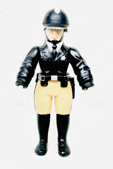 Real Ghostbusters - X-Cop Ghost - Kenner (haunted humans) action figure collectible - Main Image 4