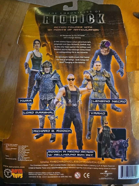 The Chronicles Of Riddick Kyra - SOTA Toys (Space/Horror) action figure collectible [Barcode 832483009429] - Main Image 2