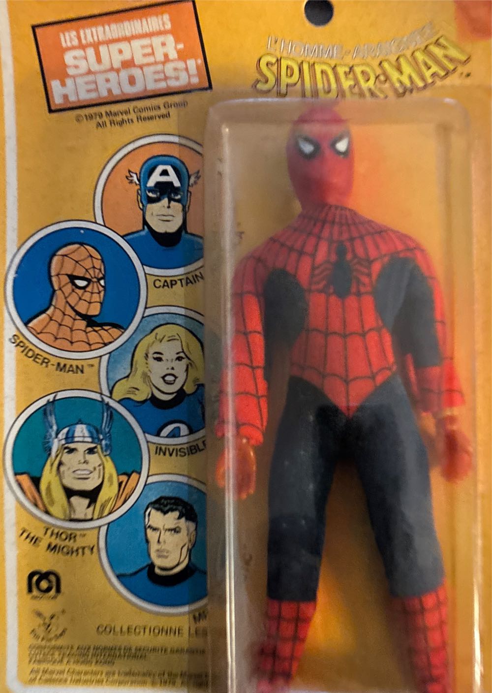 Mego Spiderman  action figure collectible - Main Image 2