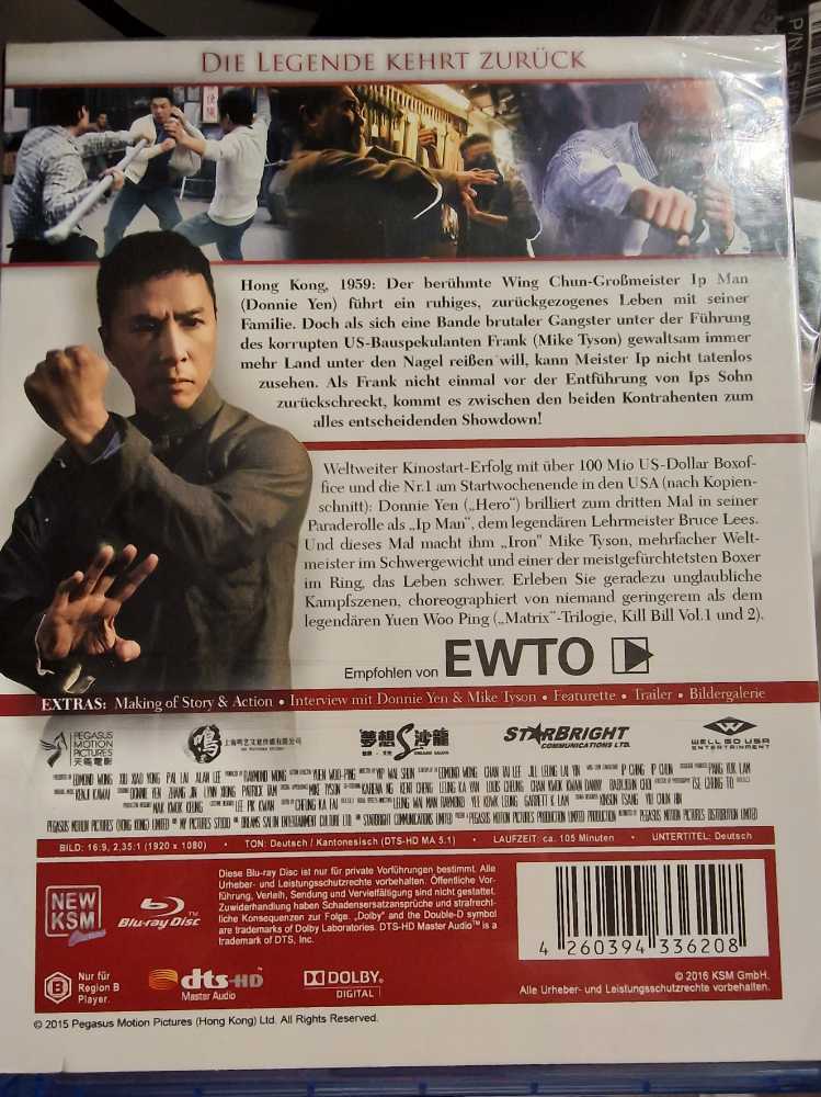 Ip Man 3  action figure collectible [Barcode 4260394336208] - Main Image 2