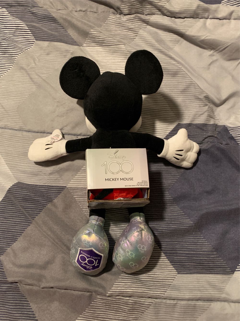 17” Disney 100 Years Of Wonder Mickey Or Minnie Mouse ...  action figure collectible [Barcode 194136447829] - Main Image 2