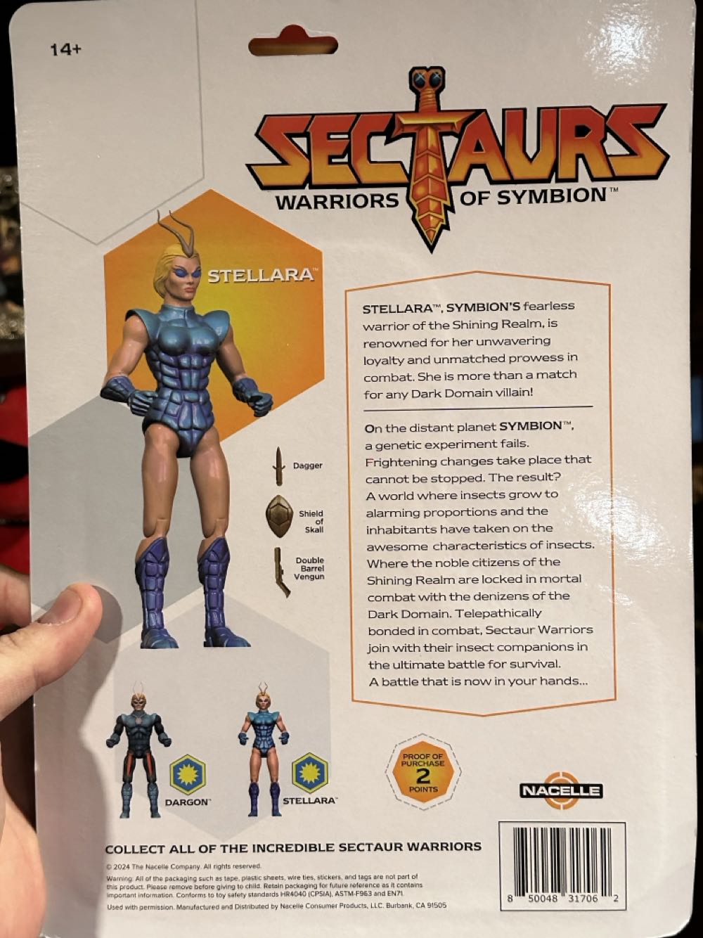 Sectaurs Stellara - Nacelle (Sectaurs Warriors Of Symbion) action figure collectible [Barcode 850048317062] - Main Image 2