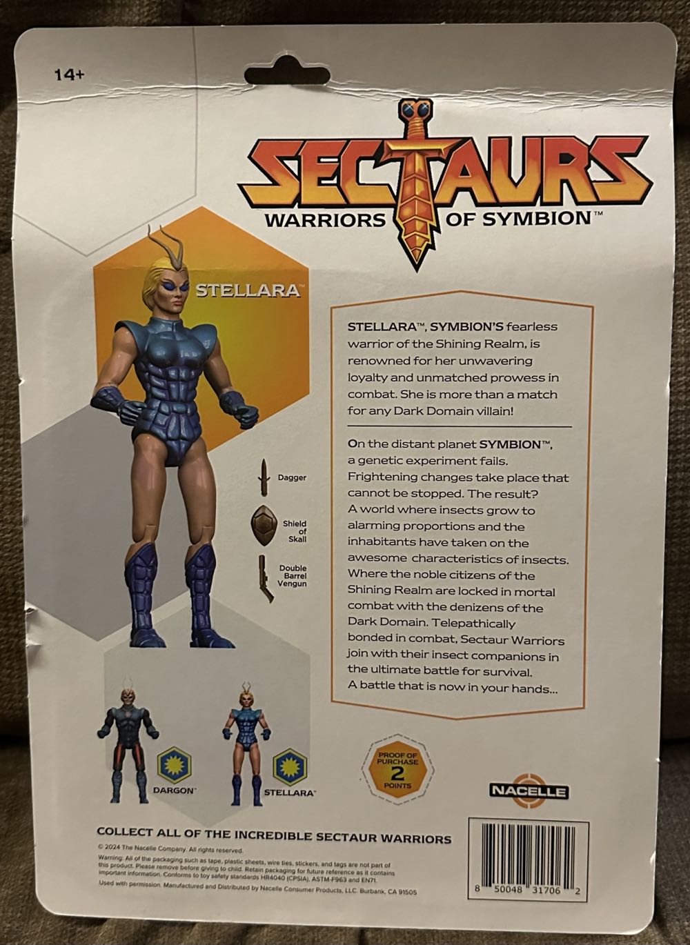 Sectaurs Stellara - Nacelle (Sectaurs Warriors Of Symbion) action figure collectible [Barcode 850048317062] - Main Image 3