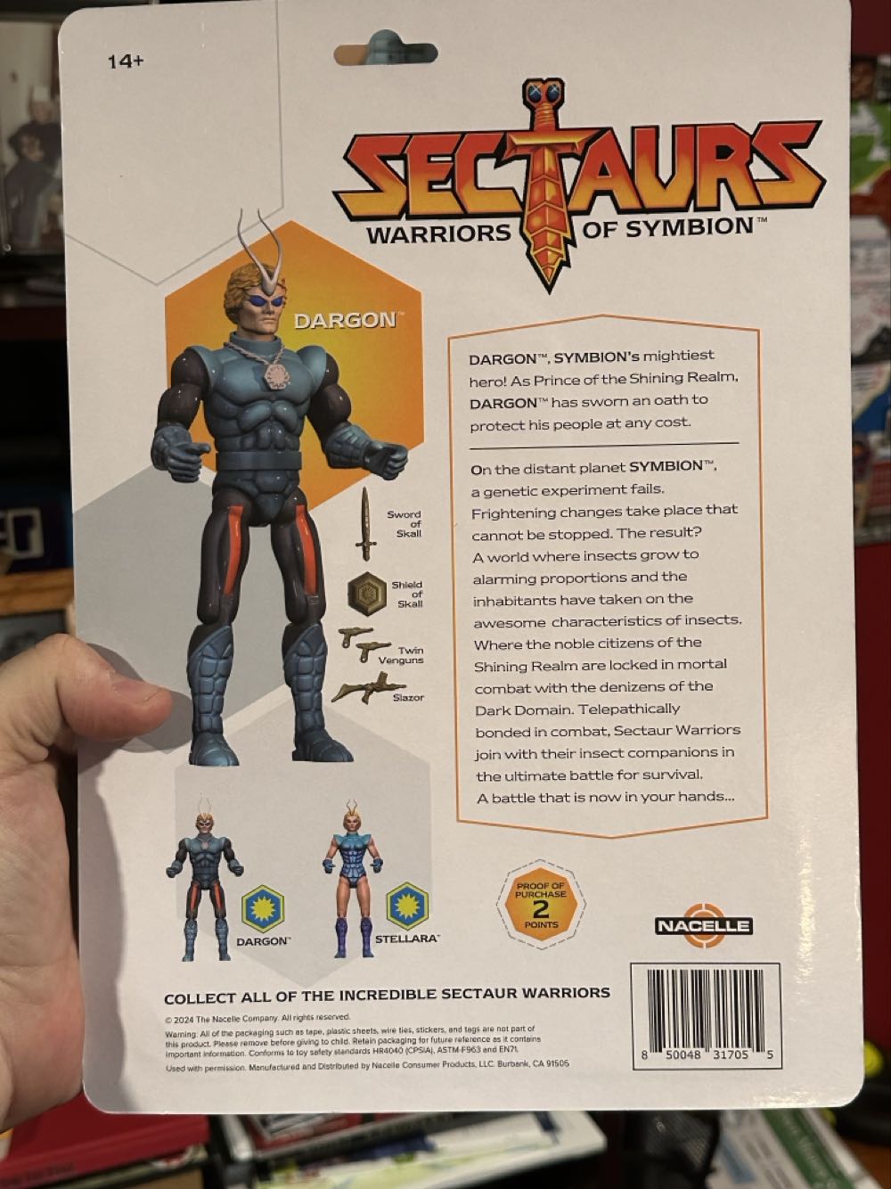 Sectaurs - Warriors Of Symbion - Dargon - Nacelle (Sectaurs Warriors Of Symbion) action figure collectible [Barcode 850048317055] - Main Image 2