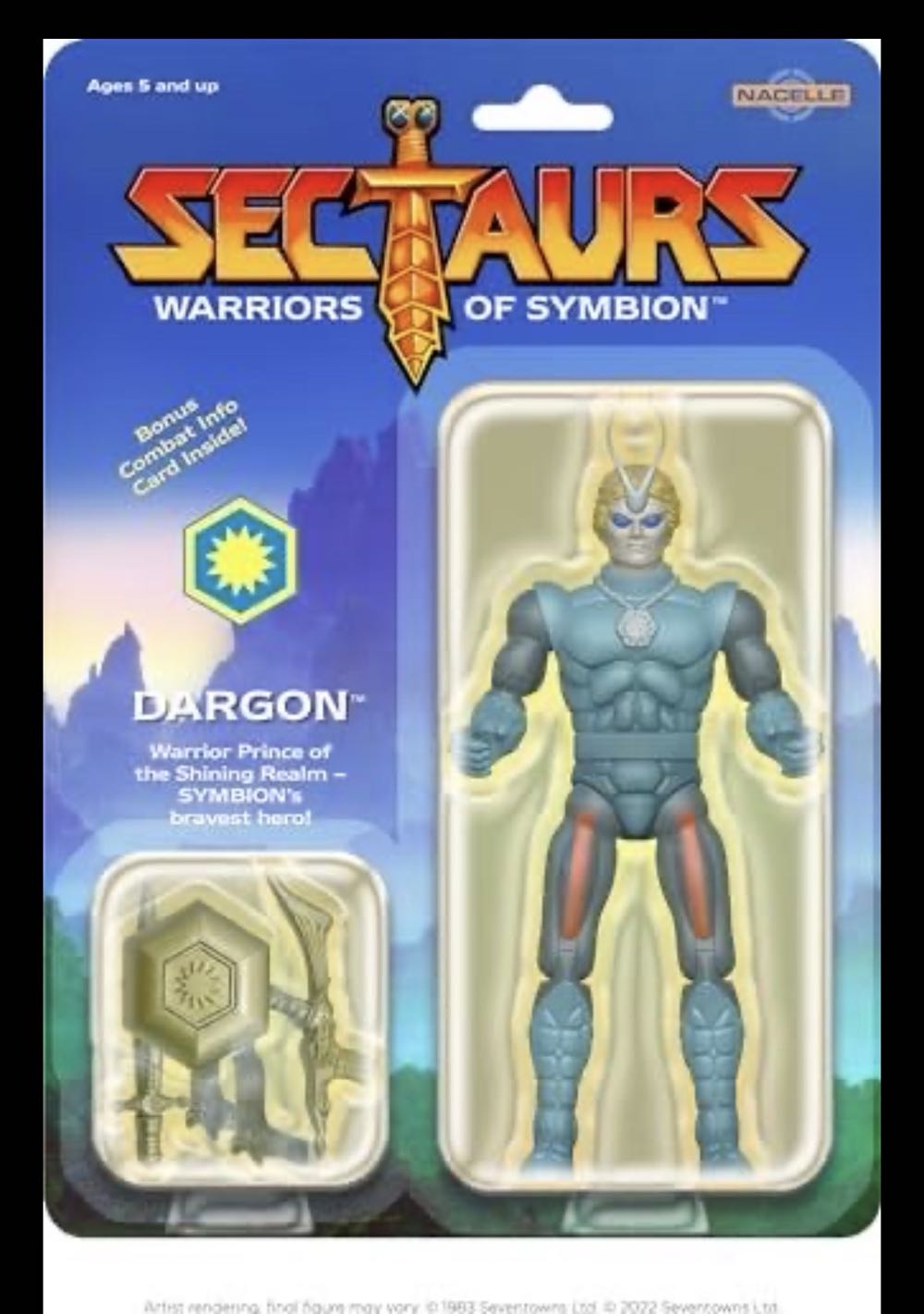 Sectaurs - Warriors Of Symbion - Dargon - Nacelle (Sectaurs Warriors Of Symbion) action figure collectible [Barcode 850048317055] - Main Image 3