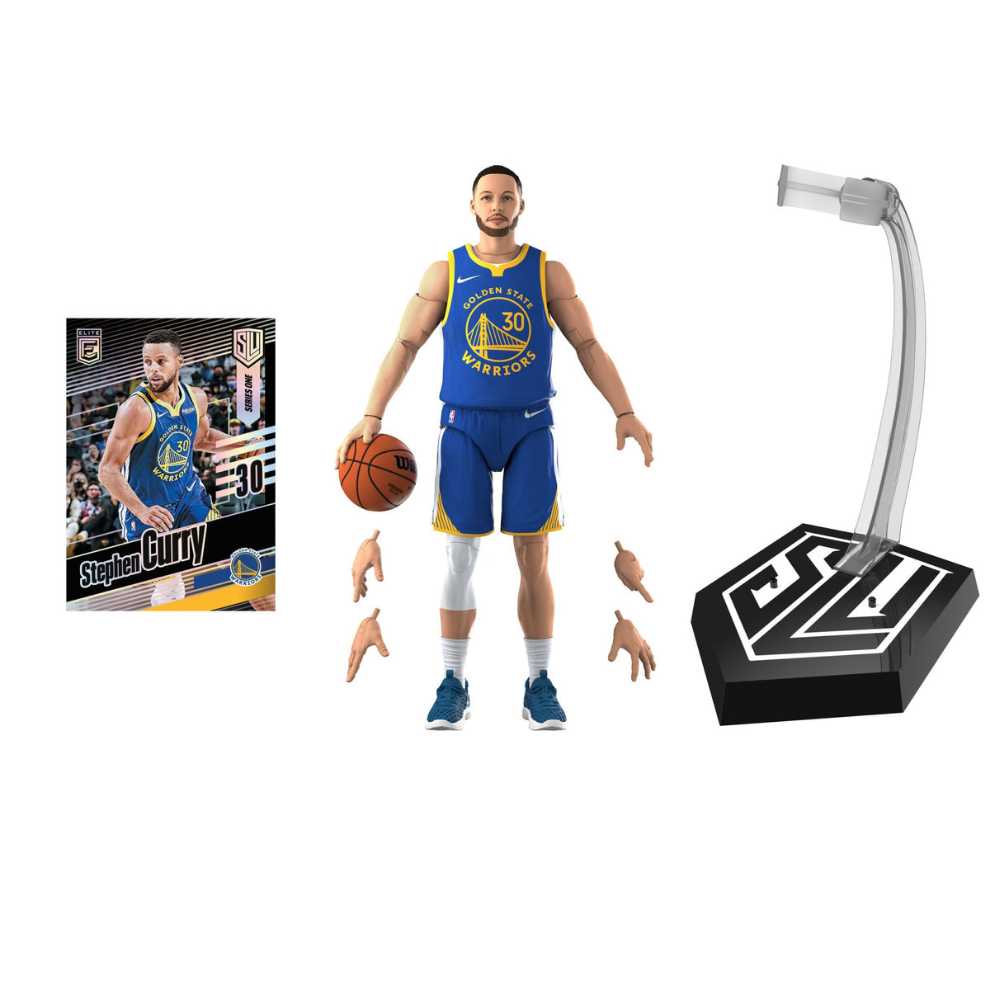 Hasbro Starting Series 1 Lineup Stephan Curry  action figure collectible - Main Image 3