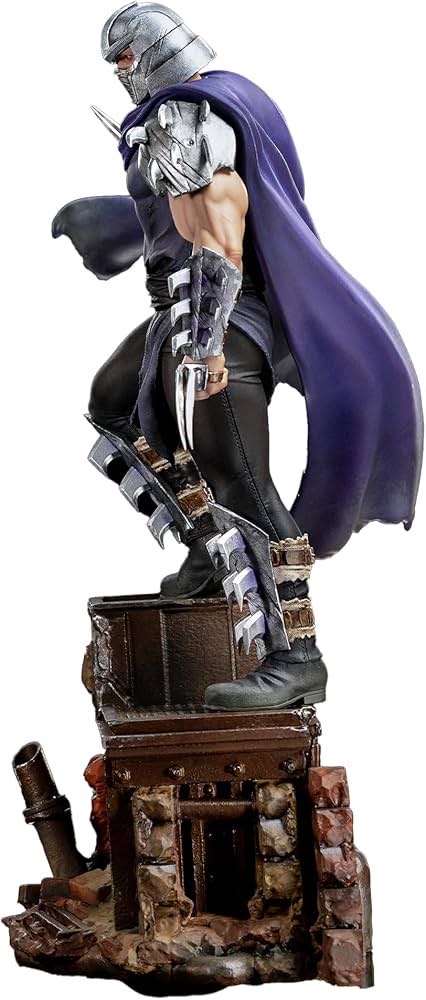 TMNT 1:10 scale Shredder  action figure collectible [Barcode 618231951970] - Main Image 4