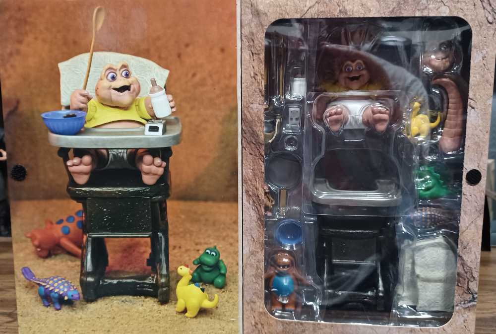 NECA Baby Sinclair - Neca (Neca Ultimates) action figure collectible [Barcode 634482435212] - Main Image 2