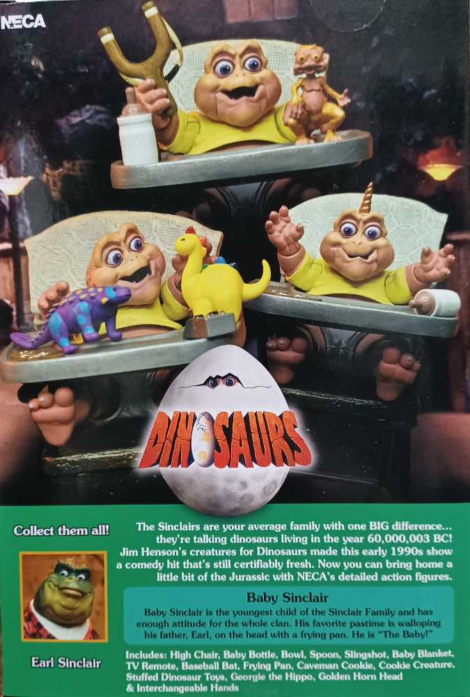 NECA Baby Sinclair - Neca (Neca Ultimates) action figure collectible [Barcode 634482435212] - Main Image 3