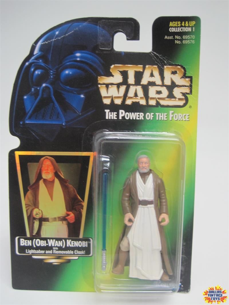 Ben Kenobi 1995 Power Of The Force  (Star wars A New Hope) action figure collectible - Main Image 2