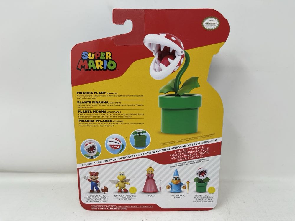 Piranha Plant - JAKKS Pacific, Inc. (Super Mario) action figure collectible [Barcode 192995421448] - Main Image 2
