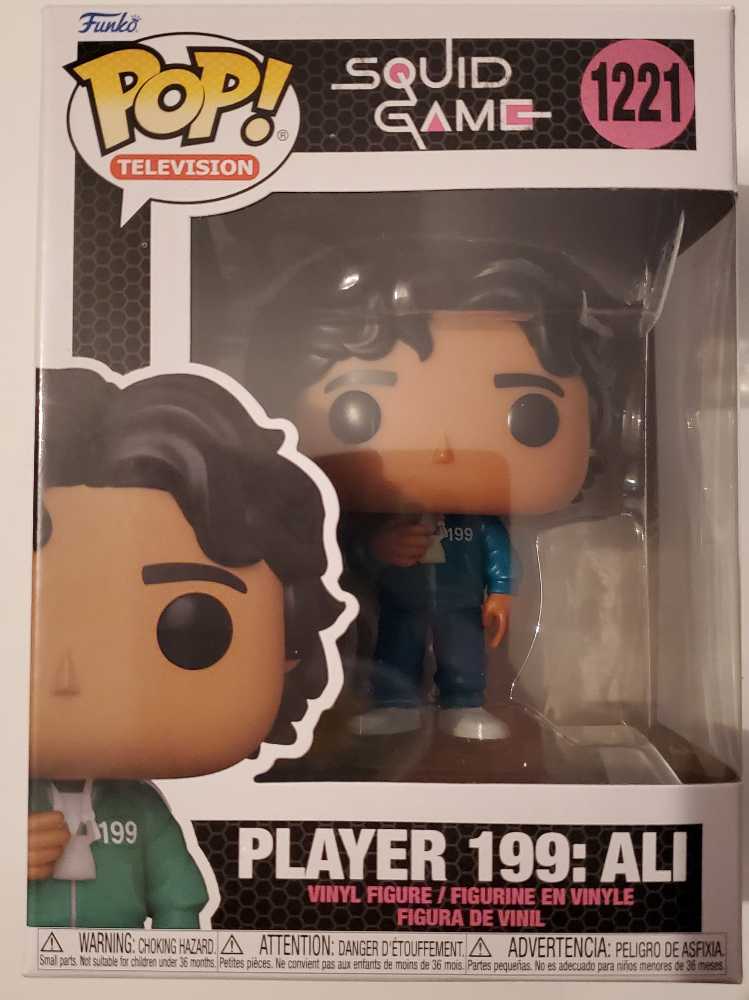1221 Player 199: Ali - Squid Game - Funko (Funko Pop! Television) action figure collectible [Barcode 889698647946] - Main Image 2