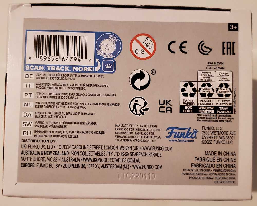 1221 Player 199: Ali - Squid Game - Funko (Funko Pop! Television) action figure collectible [Barcode 889698647946] - Main Image 3