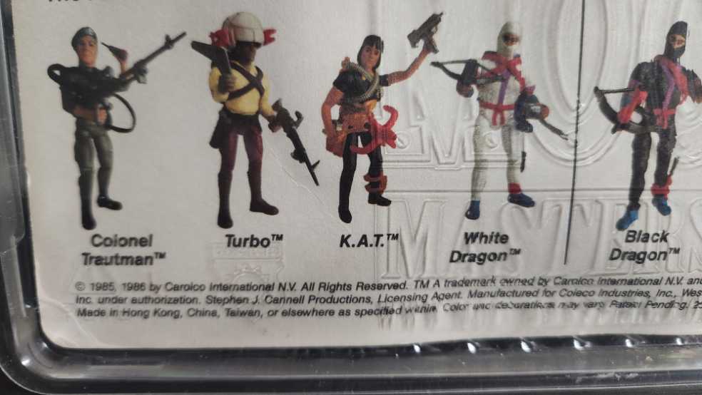 Coleco Rambo - John J Rambo (loose) - Coleco (Rambo Force of Freedom) action figure collectible [Barcode 076930008010] - Main Image 3