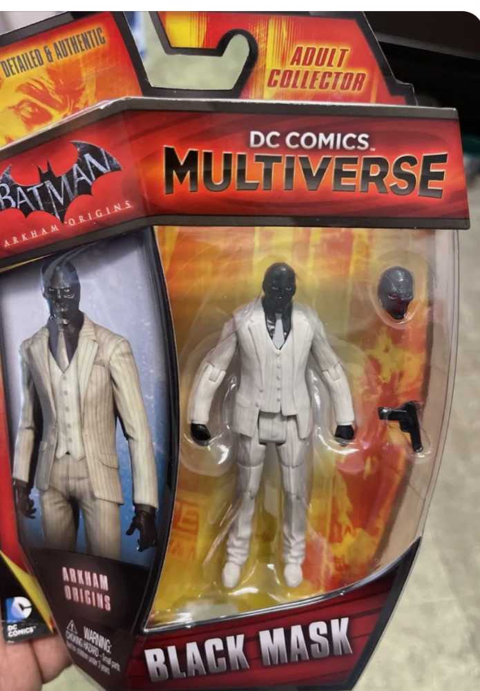 DC Comics Multiverse Arkham Origins Black Mask - Mattel (Dc Comics Multiverse) action figure collectible - Main Image 1