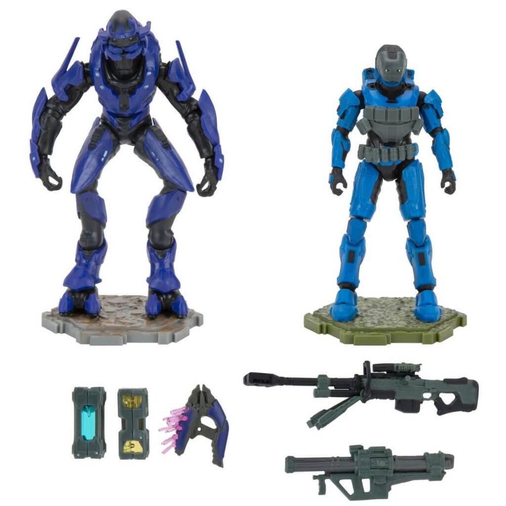 UNSC Checkpoint with Spartan Gungnir And Elite Mercenary - WCT (HALO) action figure collectible [Barcode 191726390862] - Main Image 2
