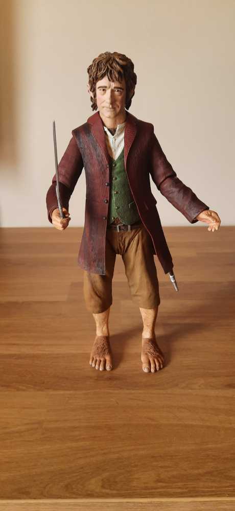 The Hobbit Neca Neca46846 The Hobbit Bilbo Baggins 1 4 Scale Figure - Neca (Lord Of The Rings) action figure collectible [Barcode 634482468463] - Main Image 2
