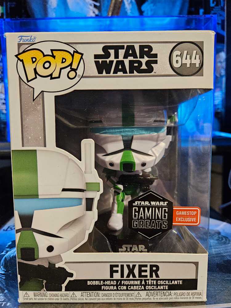 #644 Fixer Gamestop Gaming Greats Exclusive - Funko (Funko Pop!) action figure collectible [Barcode 889698739078] - Main Image 2