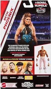 WWE: Beth Phoenix - Mattel (Elite Collection Royal Rumble) action figure collectible [Barcode 194735202690] - Main Image 2