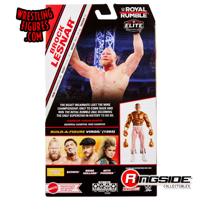Brock Lesnar - City - Civilians (Thug) action figure collectible [Barcode 194735202799] - Main Image 2