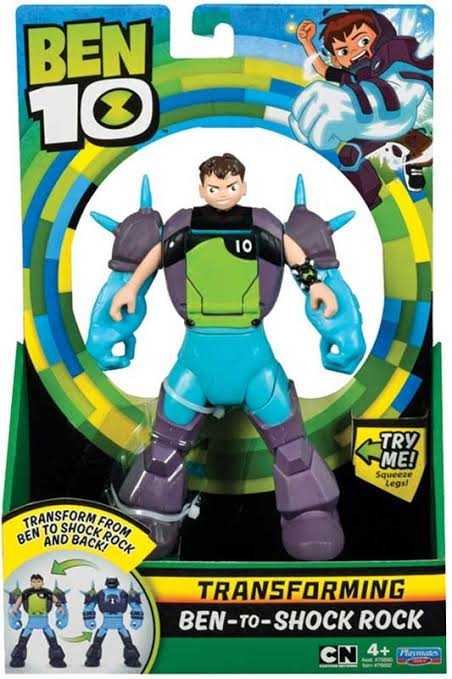 Shock Rock - Playmates (Ben 10) action figure collectible - Main Image 2