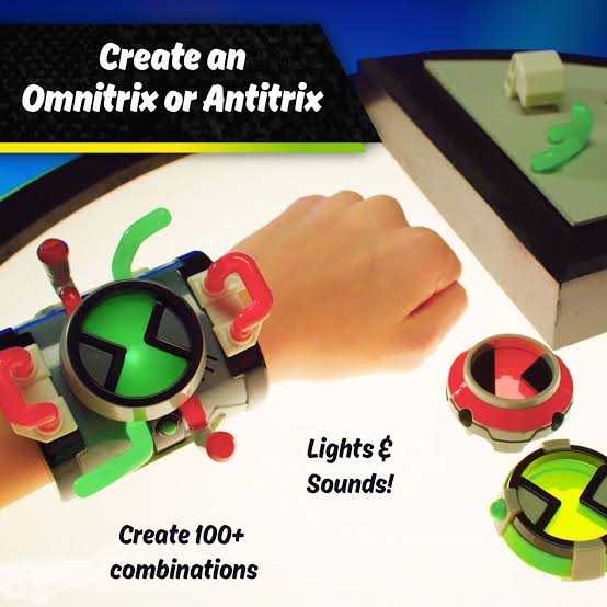 Omnitrix And Antitrix - Playmates (Ben 10) action figure collectible - Main Image 3