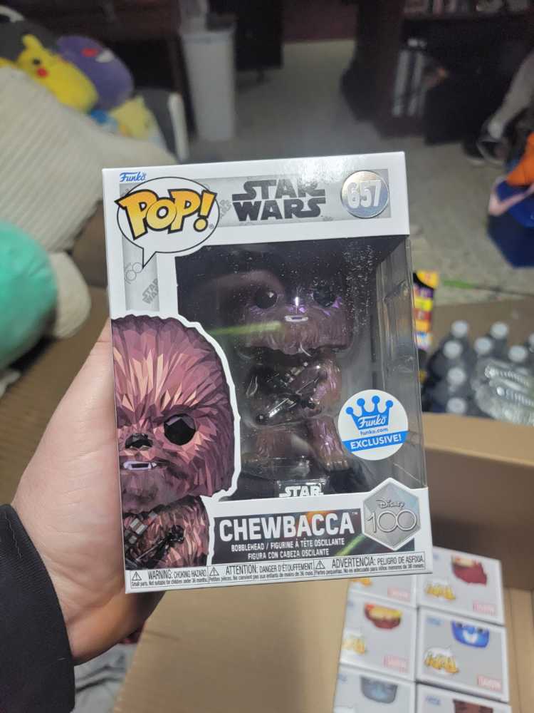 Star Wars Chewbacca Shiny  action figure collectible - Main Image 1