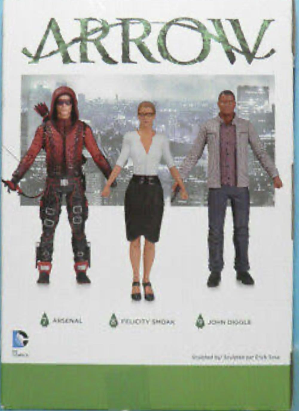 Felicity Smoke - Arrow TV Serie - DC Collectibles (Arrow TV Series) action figure collectible - Main Image 2