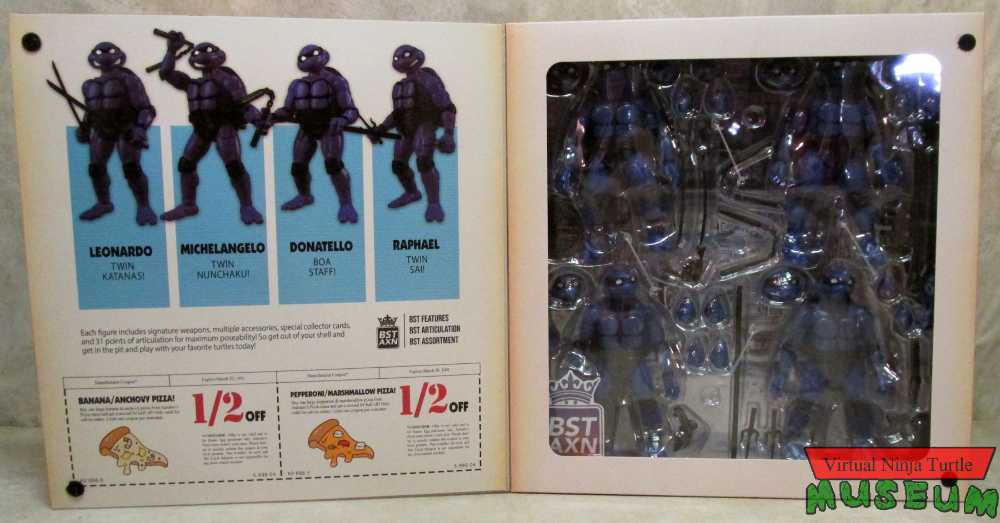 BST AXN Eastman and Laird’s Fresh from the Shadows ’Midnight Turtles’ - The Loyal Subjects (TMNT BST AXN) action figure collectible [Barcode 850031460935] - Main Image 3