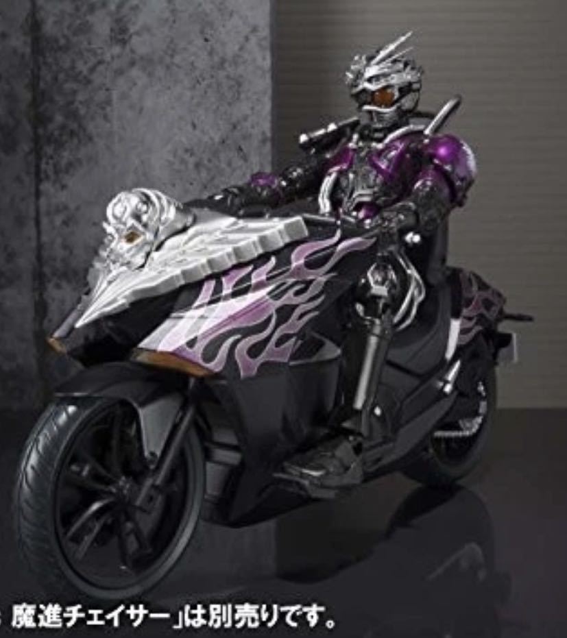 Kamen Rider Bike Bandai Tamashii Nations S.h.figuarts Ride Chaser ”kamen Rider Drive” Action Figure - Bandai S.H. Figuarts Tamashii Nations action figure collectible [Barcode 4543112946027] - Main Image 2