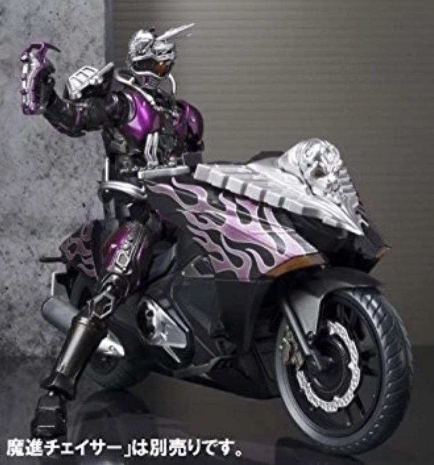 Kamen Rider Bike Bandai Tamashii Nations S.h.figuarts Ride Chaser ”kamen Rider Drive” Action Figure - Bandai S.H. Figuarts Tamashii Nations action figure collectible [Barcode 4543112946027] - Main Image 3