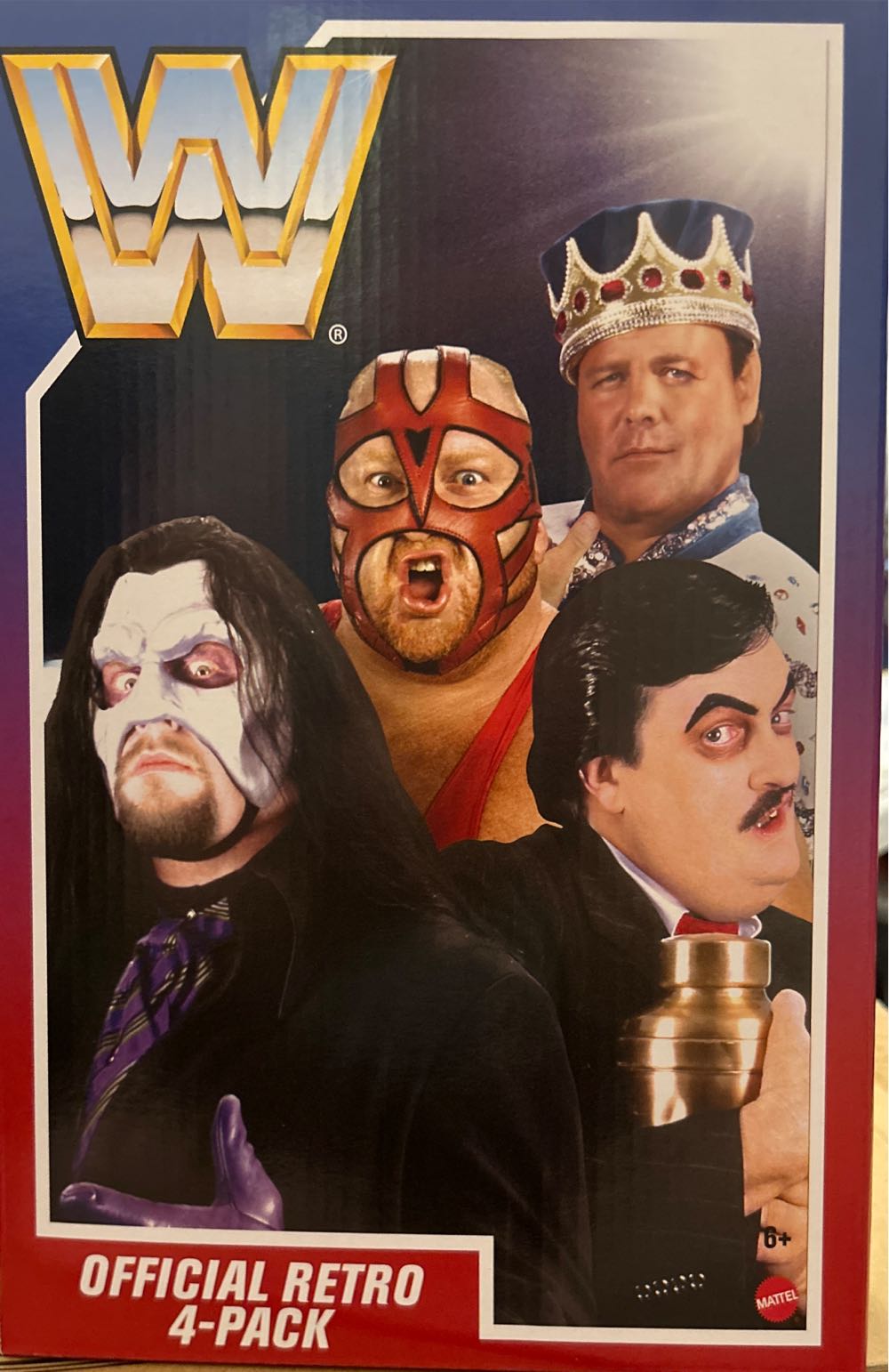 WWE Retro 4 Pack Bundle - Mattel (WWE) (WWE Mattel Retro Series) action figure collectible [Barcode 194735124381] - Main Image 2