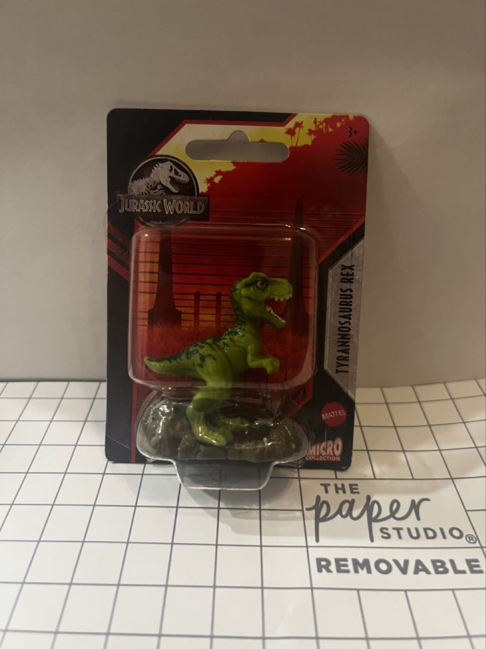 Tyrannosaurus Rex Micro Collection - Mattel (Jurassic World) action figure collectible - Main Image 2