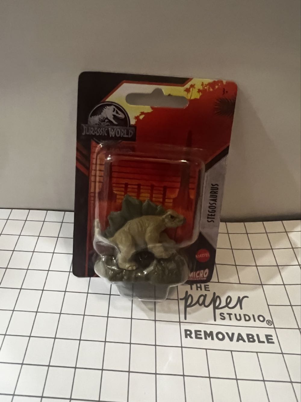 Stegosaurus Micro Collection - Mattel (Jurassic World) action figure collectible - Main Image 2