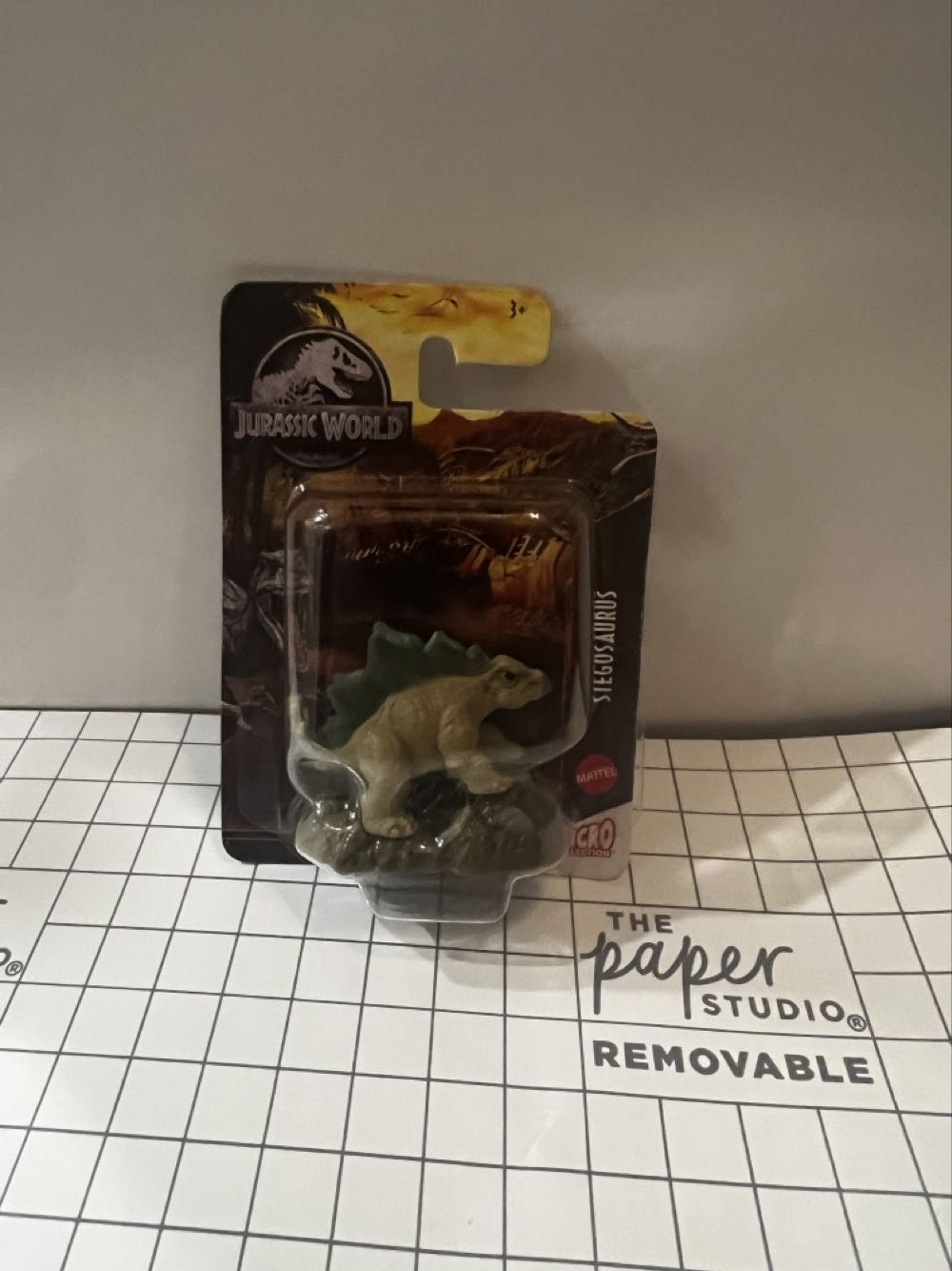 Stegosaurus Micro Collection - Mattel (Jurassic World) action figure collectible - Main Image 3