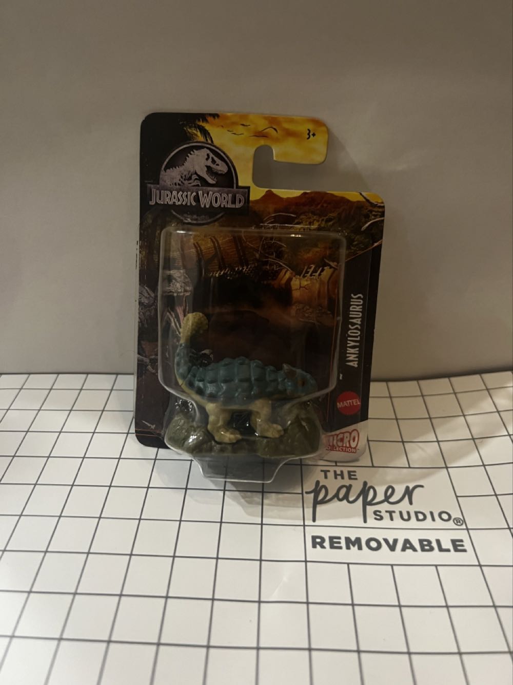 Ankylosaurus Micro Collection - Mattel (Jurassic World) action figure collectible - Main Image 2