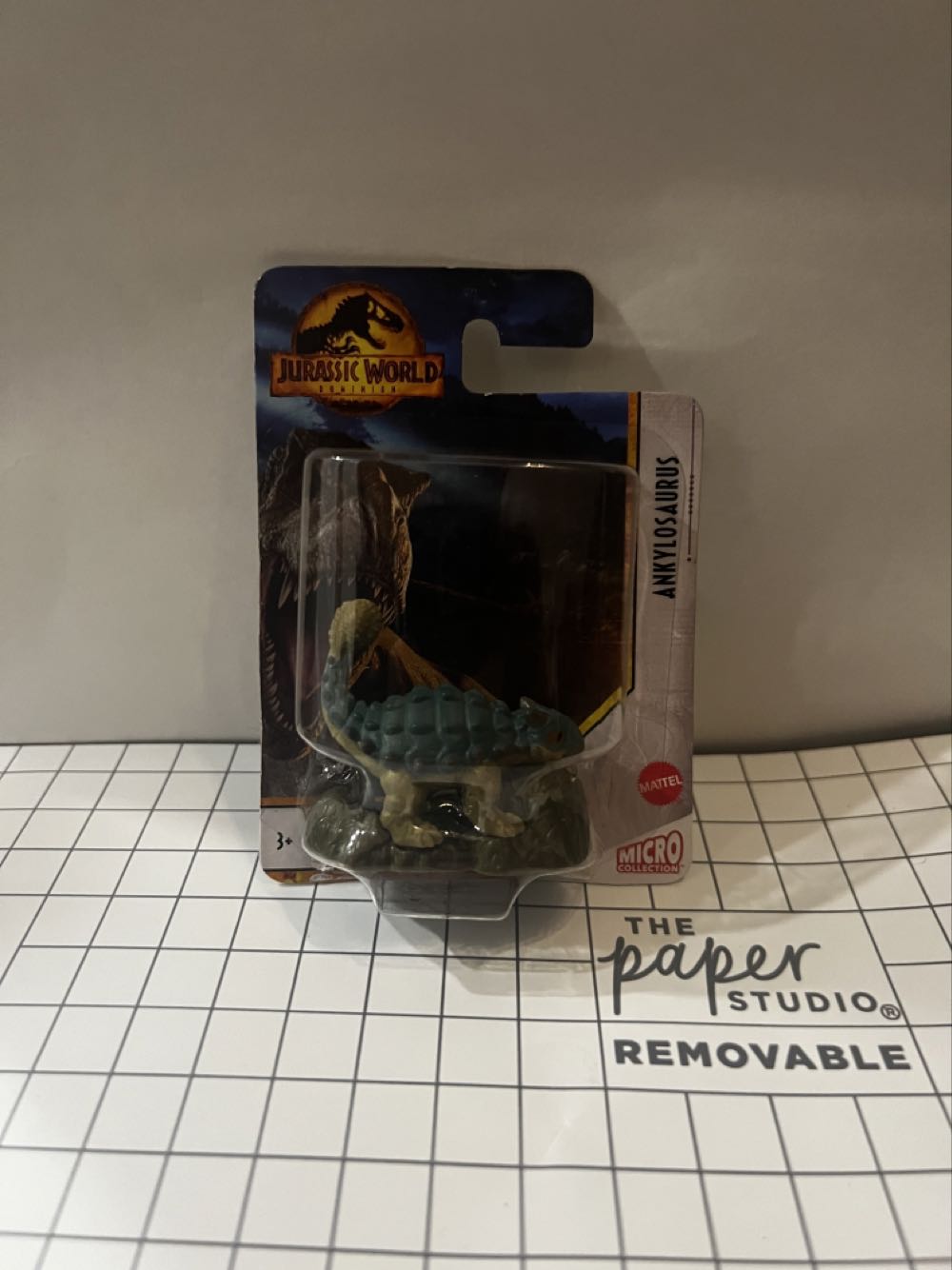 Ankylosaurus Micro Collection - Mattel (Jurassic World) action figure collectible - Main Image 3