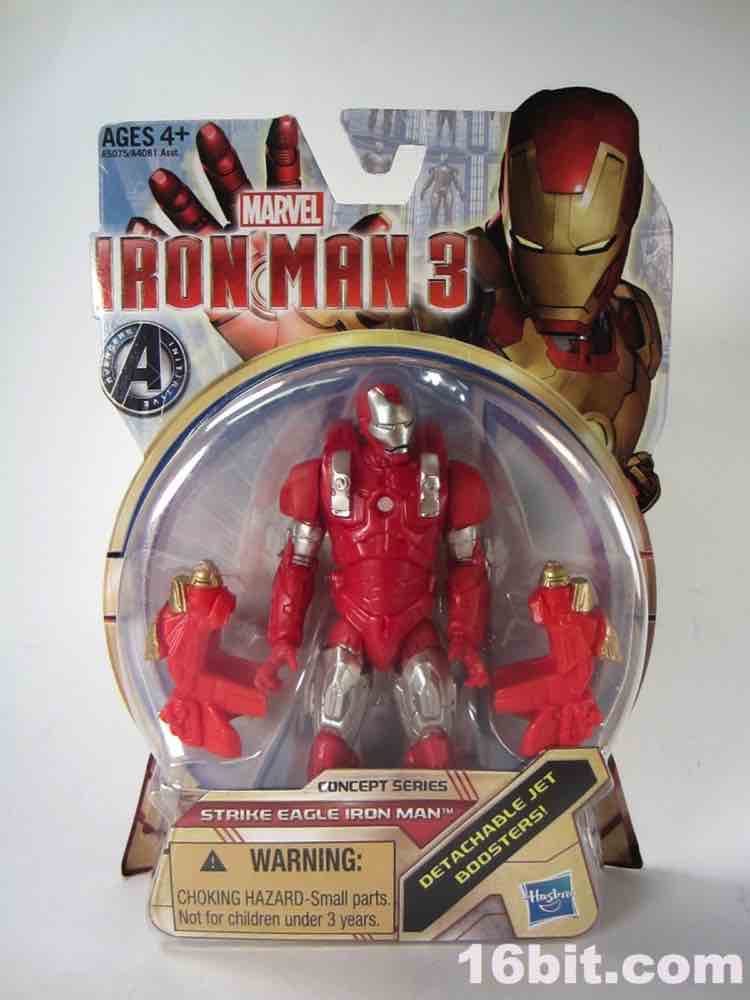 Iron Man [Strike Eagle] - Hasbro (Iron Man 3 - 2013 Movie) action figure collectible - Main Image 2