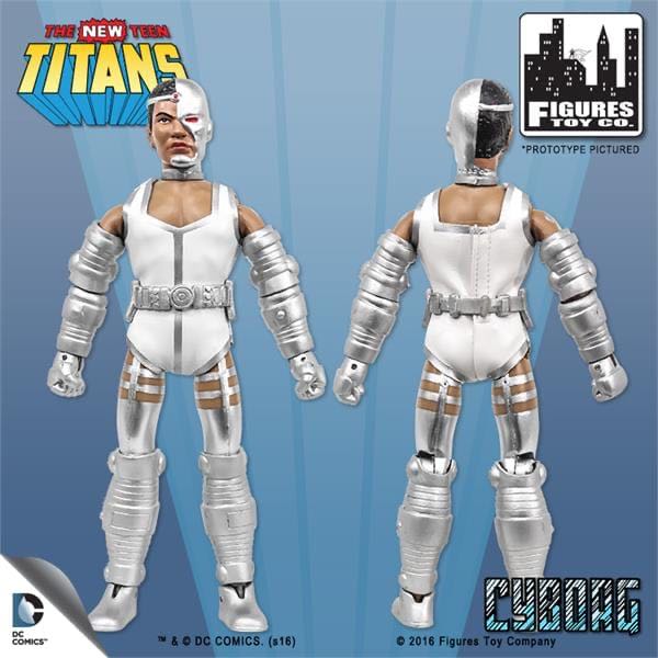 Cyborg - Figures Toy Company (The New Teen Titans) action figure collectible [Barcode 744881536172] - Main Image 2